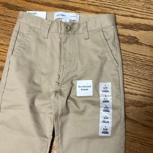 Old Navy uniform pants slim fit sz 7